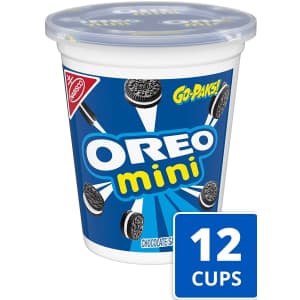Oreo Mini Chocolate Sandwich Cookie Go-Pak 12-Pack for $8.74 w/ Sub & Save Oreo Mini Chocolate Sandwich Cookie Go-Pak 12-Pack for $8.74 w/ Sub & Save