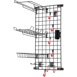 Mythinglogic Wall-Mounted Sports Equipment Storage System for $20 Mythinglogic Wall-Mounted Sports Equipment Storage System for $20