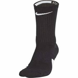 Nike Elite Basketball Crew Socks (Black/White/White, X-Large) for $19 Nike Elite Basketball Crew Socks (Black/White/White, X-Large) for $19