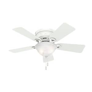 Hunter Fan Company Hunter 51022 Transitional 42``Ceiling Fan from Conroy collection finish, Snow for $120 Hunter Fan Company Hunter 51022 Transitional 42``Ceiling Fan from Conroy collection finish, Snow for $120