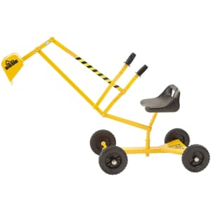 The Big Dig and Roll Ride-On Working Excavator with Wheels for $55 The Big Dig and Roll Ride-On Working Excavator with Wheels for $55