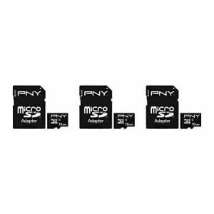 PNY 16GB Performance Class 4 microSDHC Flash Memory Card 3-Pack (P-SDU16G4X3-MP) for $11 PNY 16GB Performance Class 4 microSDHC Flash Memory Card 3-Pack (P-SDU16G4X3-MP) for $11