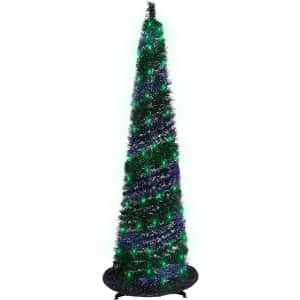 Party Knight 5-Foot Wizard Hat Halloween Tree for $16
