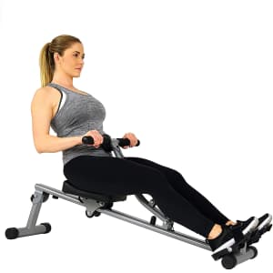 Sunny Health & Fitness Adjustable Resistance Rowing Machine for $100 Sunny Health & Fitness Adjustable Resistance Rowing Machine for $100