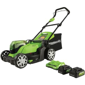 Greenworks 48V Cordless 17" Lawn Mower for $300 Greenworks 48V Cordless 17" Lawn Mower for $300