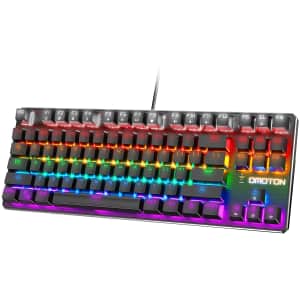 Omoton TKL Mechanical Gaming Keyboard for $23 Omoton TKL Mechanical Gaming Keyboard for $23