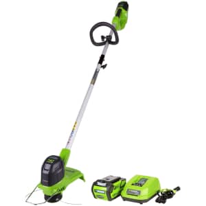 Greenworks 40V String Trimmer w/ 2Ah Battery and Charger for $129 Greenworks 40V String Trimmer w/ 2Ah Battery and Charger for $129