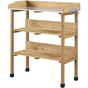 Yaheetech Firwood Potting Bench for $73 Yaheetech Firwood Potting Bench for $73