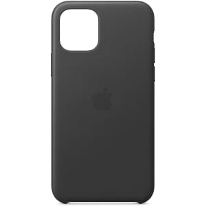 Apple Leather Case for iPhone 11 Pro for $34