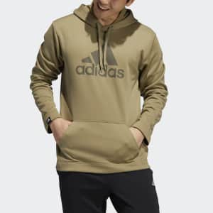 adidas Men's Game and Go Pullover Hoodie for $18