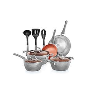NutriChef Nonstick Cookware Excilon |Home Kitchen Ware Pots & Pan Set with Saucepan Frying Pans, for $107 NutriChef Nonstick Cookware Excilon |Home Kitchen Ware Pots & Pan Set with Saucepan Frying Pans, for $107