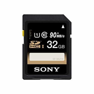 Sony 32GB Class 10 UHS-1 SDHC up to 70MB/s Memory Card (SF32UY2) for $12