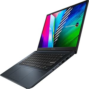 ASUS VivoBook Pro 14 OLED Slim Laptop, 14 WQXGA+ 16:10 OLED Display, AMD Ryzen 7 5800H CPU, NVIDIA for $1,800