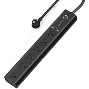 Vastfafa Power Strip Surge Protector for $9 Vastfafa Power Strip Surge Protector for $9