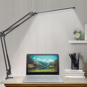 Beetwo LED Swing Arm Desk Lamp with Clamp for $21 Beetwo LED Swing Arm Desk Lamp with Clamp for $21