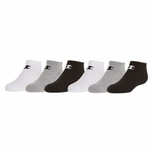 Champion unisex child Champion 6-pack in Quarter Or Low Cut Socks, 30, 9 11 US for $14 Champion unisex child Champion 6-pack in Quarter Or Low Cut Socks, 30, 9 11 US for $14