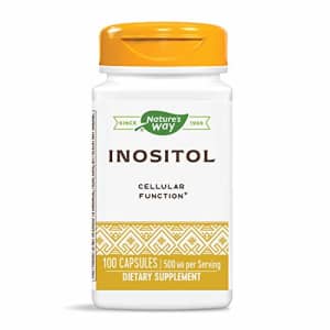 Nature's Way Inositol, 500 mg per Serving, 100 Capsules for $23