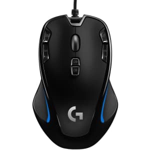 Logitech G300s Optical Ambidextrous Gaming Mouse for $15