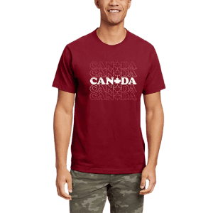Eddie Bauer Men's Canada Vibes Graphic T-Shirt for $12 Eddie Bauer Men's Canada Vibes Graphic T-Shirt for $12