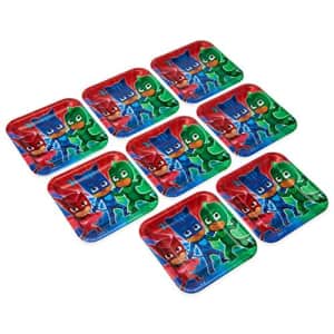 American Greetings PJ Masks Party Supplies, Square Dinner Plates (8-Count) for $8