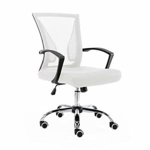 Modern Home Zuna Mid-Back Office Task Chair - Ergonomic Back Supporting Mesh Back Desk Chair for $119