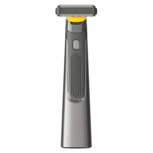 MicroTouch Solo Titanium Rechargeable Beard & Body Razor for $13