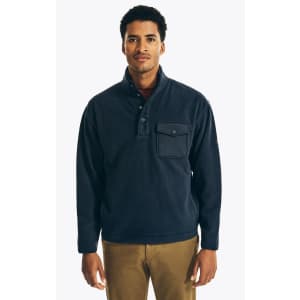 Nautica Men's Snap-Button Pocket Nautex Fleece for $28