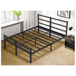 Banggood Steel Slat Full Bed Frame for $110 Banggood Steel Slat Full Bed Frame for $110