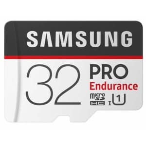 Samsung Pro Endurance 32GB micro SD Card w/ Adapter for $9 Samsung Pro Endurance 32GB micro SD Card w/ Adapter for $9