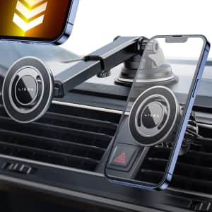 Lisen Magnetic Hands-Free Car Phone Mount for $17