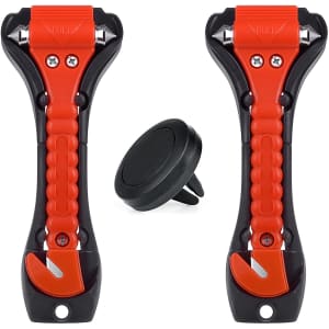 Raniaco Car Safety Hammer 2-Pack for $4