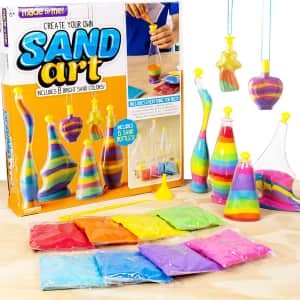 Made By Me Create Your Own Sand Art Kit for $15