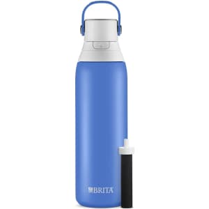 Brita Stainless Steel 20-oz. Water Filter Bottle for $18 Brita Stainless Steel 20-oz. Water Filter Bottle for $18