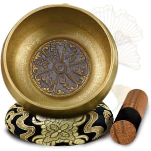 Soundance 4.7" Tibetan Singing Bowl Set for $19 Soundance 4.7" Tibetan Singing Bowl Set for $19
