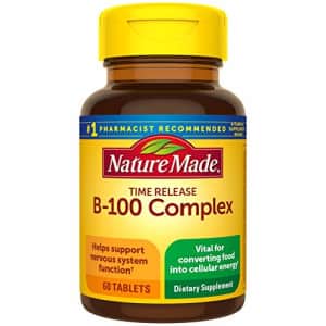 Nature's Bounty Nature Made B-100 Complex Time Release Tablets, 60 Count for Metabolic Health for $12