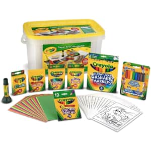 Crayola Super Art Coloring Kit for $24 Crayola Super Art Coloring Kit for $24