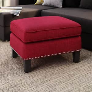 Three Posts 26" Rectangle Standard Ottoman for $130