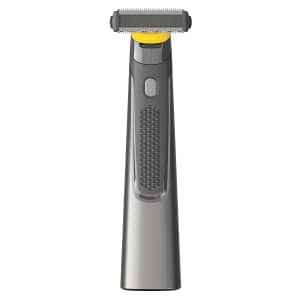 MicroTouch Solo Titanium Rechargeable Beard & Body Razor for $17