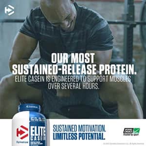 Dymatize Elite Casein Protein Powder, Slow Absorbing with Muscle Building Amino Acids, 100% for $83
