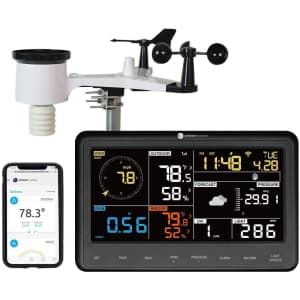 Ambient Weather WiFi Smart Weather Station for $180