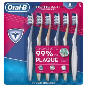 Oral-B Pro Health All In One Soft Toothbrushes 6-Count for $13 via Sub & Save Oral-B Pro Health All In One Soft Toothbrushes 6-Count for $13 via Sub & Save