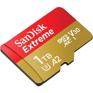 SanDisk 1TB Extreme UHS-I MicroSDXC Memory Card w/ Adapter for $194