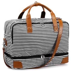 S-Zone 45L Weekend Duffel Bag for $27
