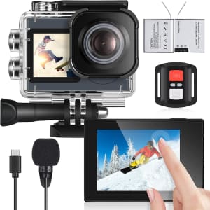 IceFox 4K Action Camera for $45
