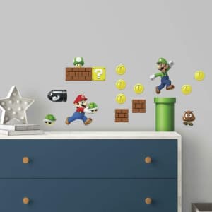 RoomMates Nintendo Super Mario Wall Decals for $11