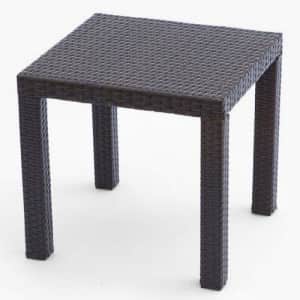 RST Outdoor RST Brands OP-PEST2020 Side Table in Espresso Rattan Patio Furniture, 20-Inch by 20-Inch for $247 RST Outdoor RST Brands OP-PEST2020 Side Table in Espresso Rattan Patio Furniture, 20-Inch by 20-Inch for $247