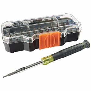 Klein Tools Precision Screwdriver Set with Case, All-in-One Multi-Function Repair Tool Kit Includes 39 Bits for for $30
