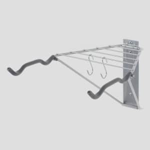 Wayfair Basics 2-Bike Wall Mounted Bike Rack for $27 Wayfair Basics 2-Bike Wall Mounted Bike Rack for $27