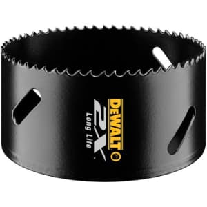 DEWALT Hole Saw, 4-3/4-Inch (DWA1876) for $39 DEWALT Hole Saw, 4-3/4-Inch (DWA1876) for $39