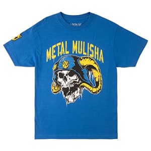 Metal Mulisha Men's On a Rampage T-Shirt, Royal Blue, Small for $11